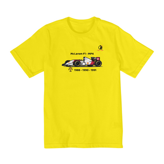 Nome do produtoT-Shirt Quality Infantil Quick Racing  | MacLarem Mp4 88, 90 e 91