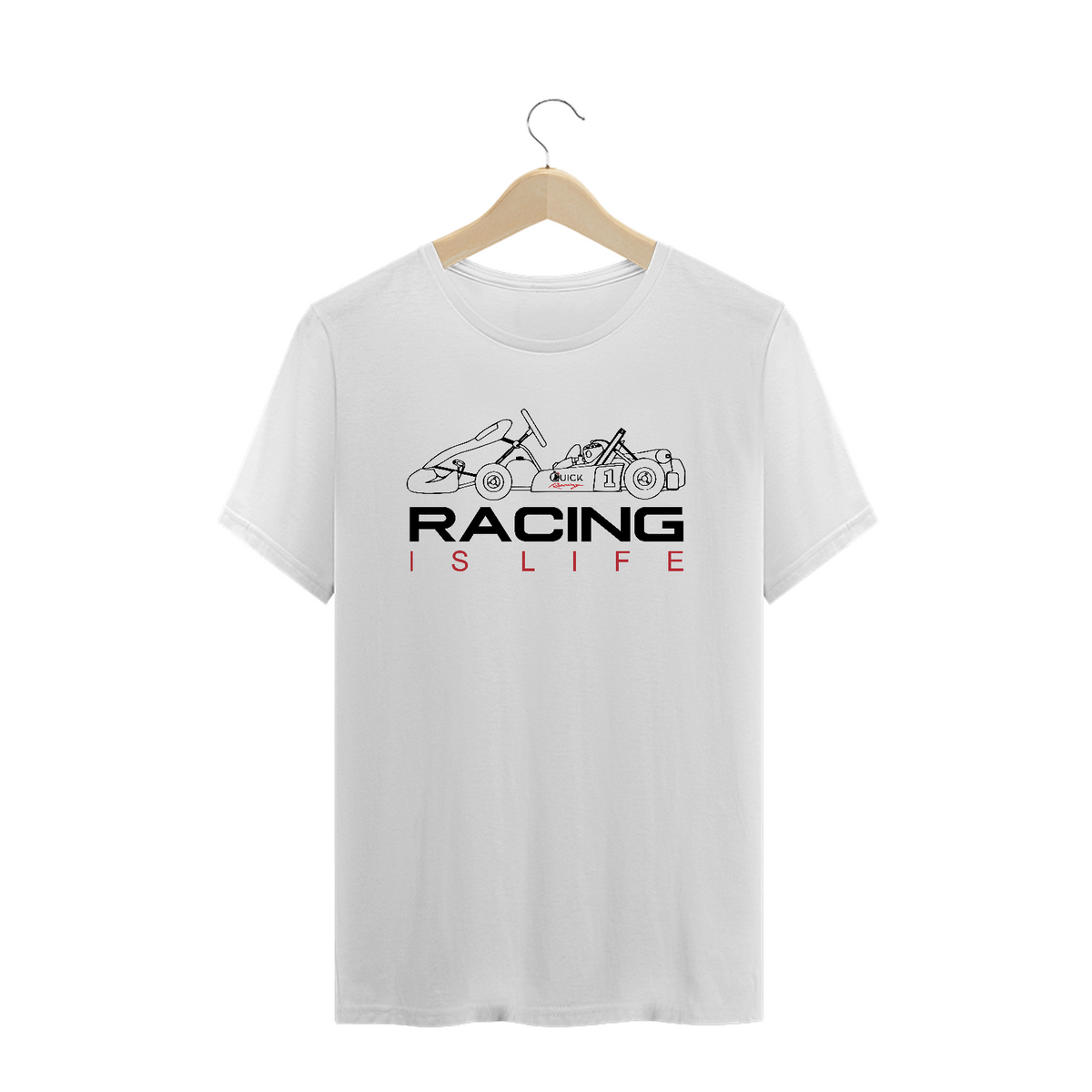 Nome do produto: T-Shirt Prime Quick Racing | Kart Racing is life