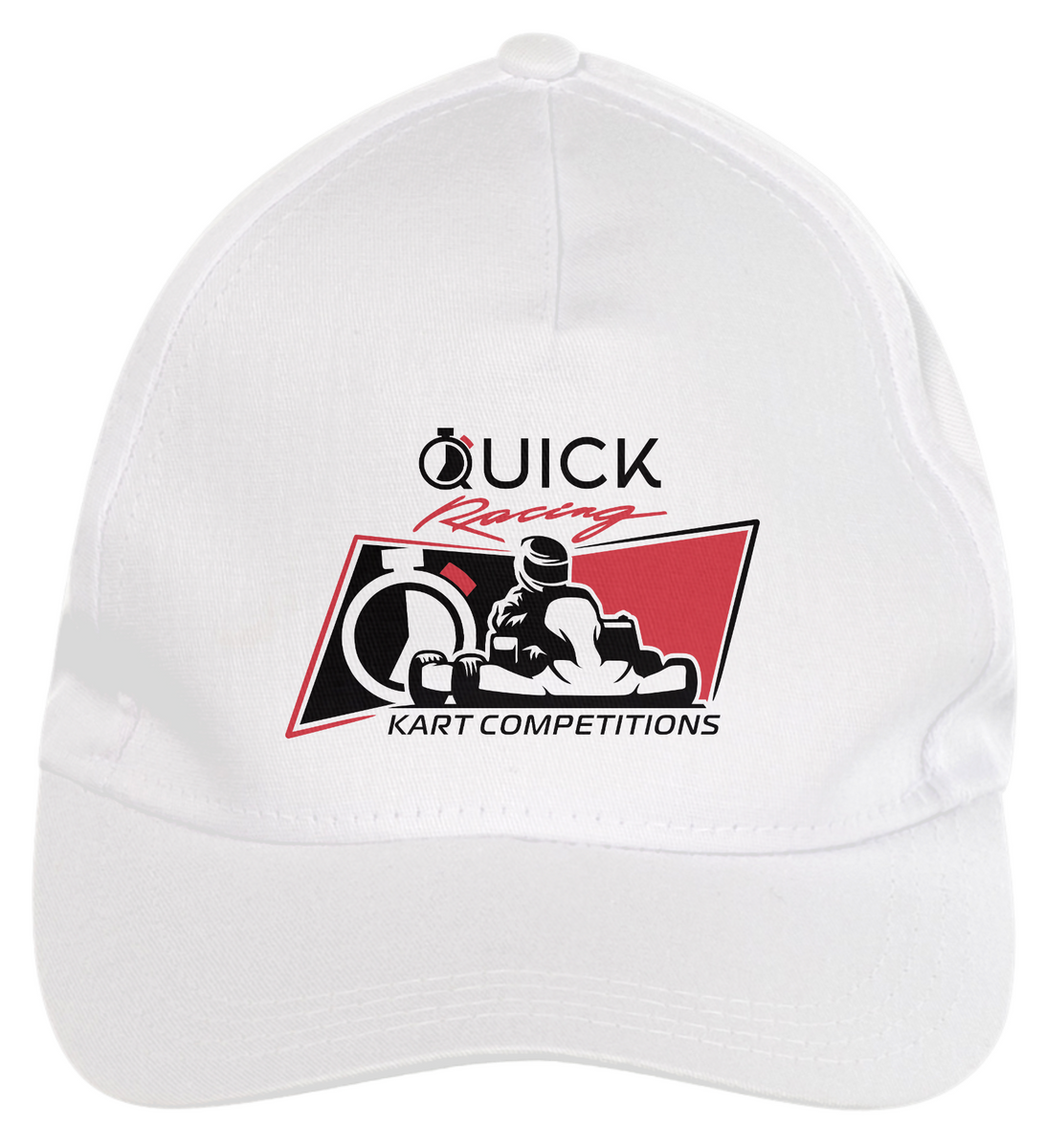 Nome do produto: Boné brim Quick Racing | Kart Competitions