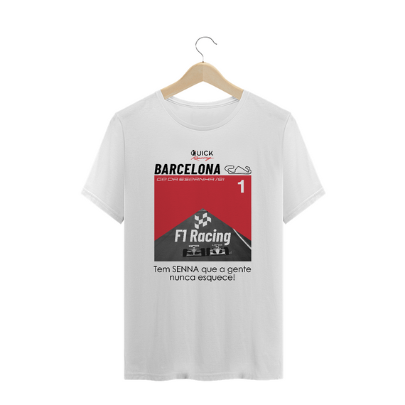 T-Shirt Prime Quick Racing | O duelo olho no olho no retão de Barcelona 1991.