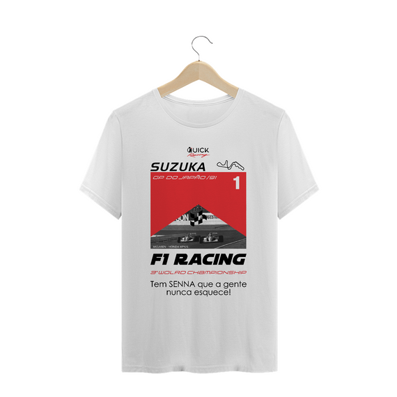 T-Shirt Prime Quick Racing | Suzuka 1991 Tricampeão