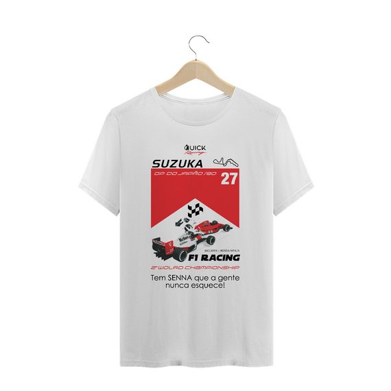 T-Shirt Prime Quick Racing | Japão Suzuka 1990 Bicampeão Mundial.