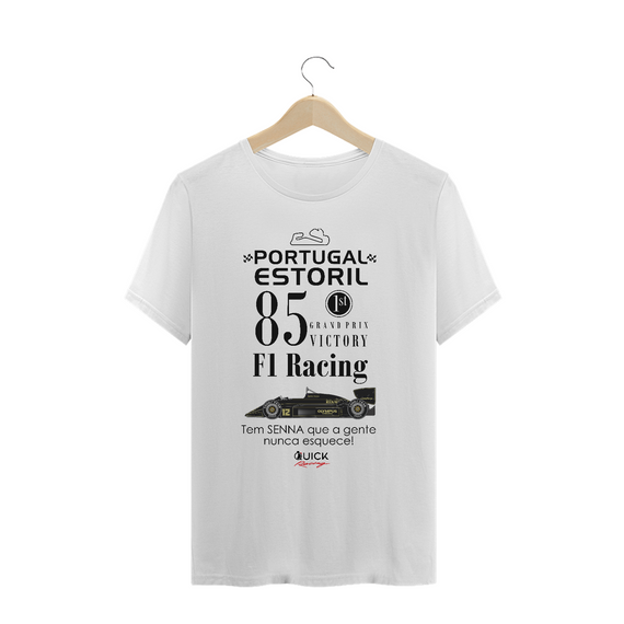 T-Shirt Prime Quick Racing | Portugal Estoril 1985 -  1ª Vitória na F1