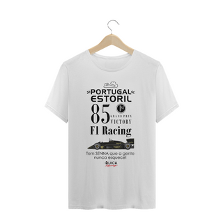 Nome do produtoT-Shirt Prime Quick Racing | Portugal Estoril 1985 -  1ª Vitória na F1