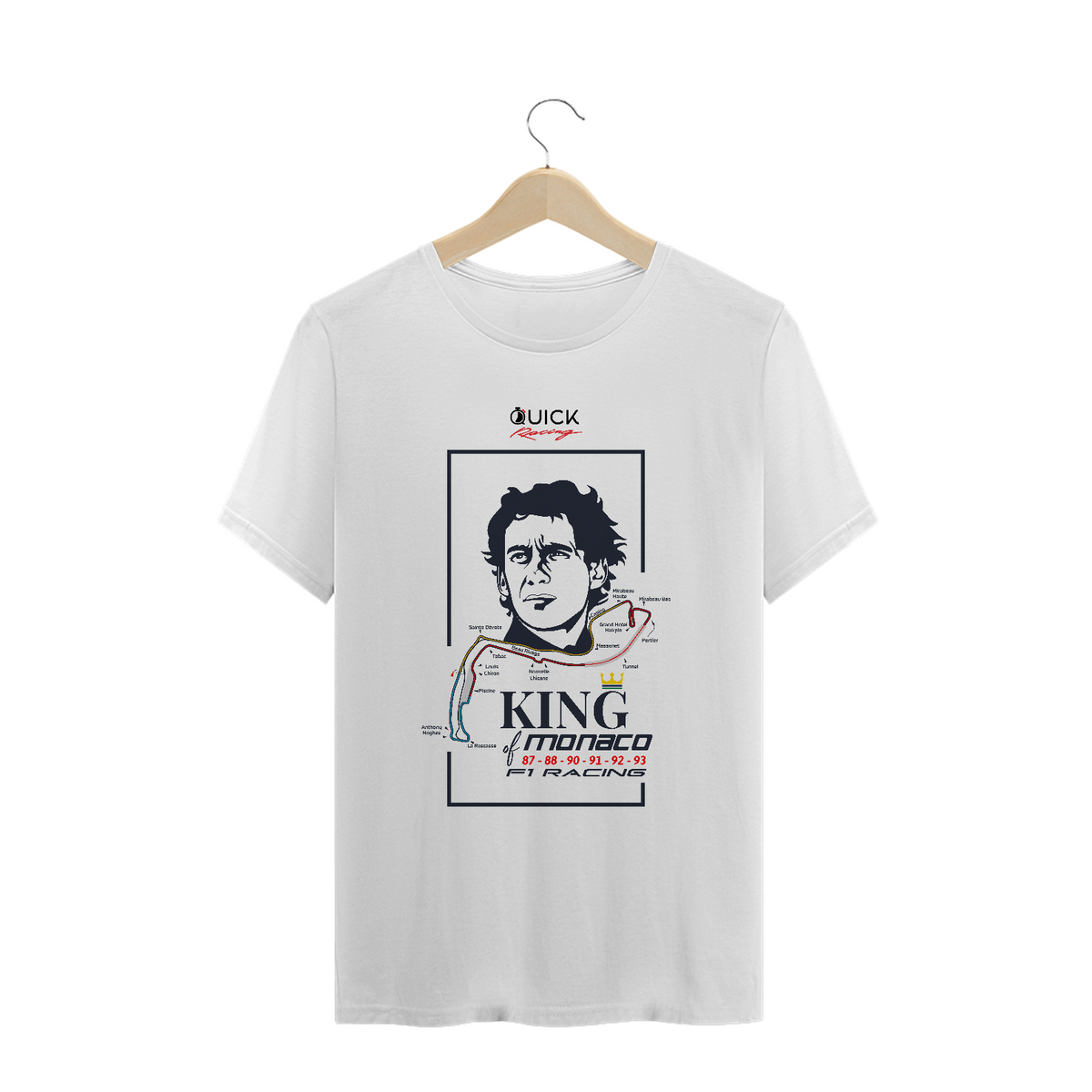 Nome do produto: T-Shirt Prime Quick Racing | King of Monaco F1 Racing