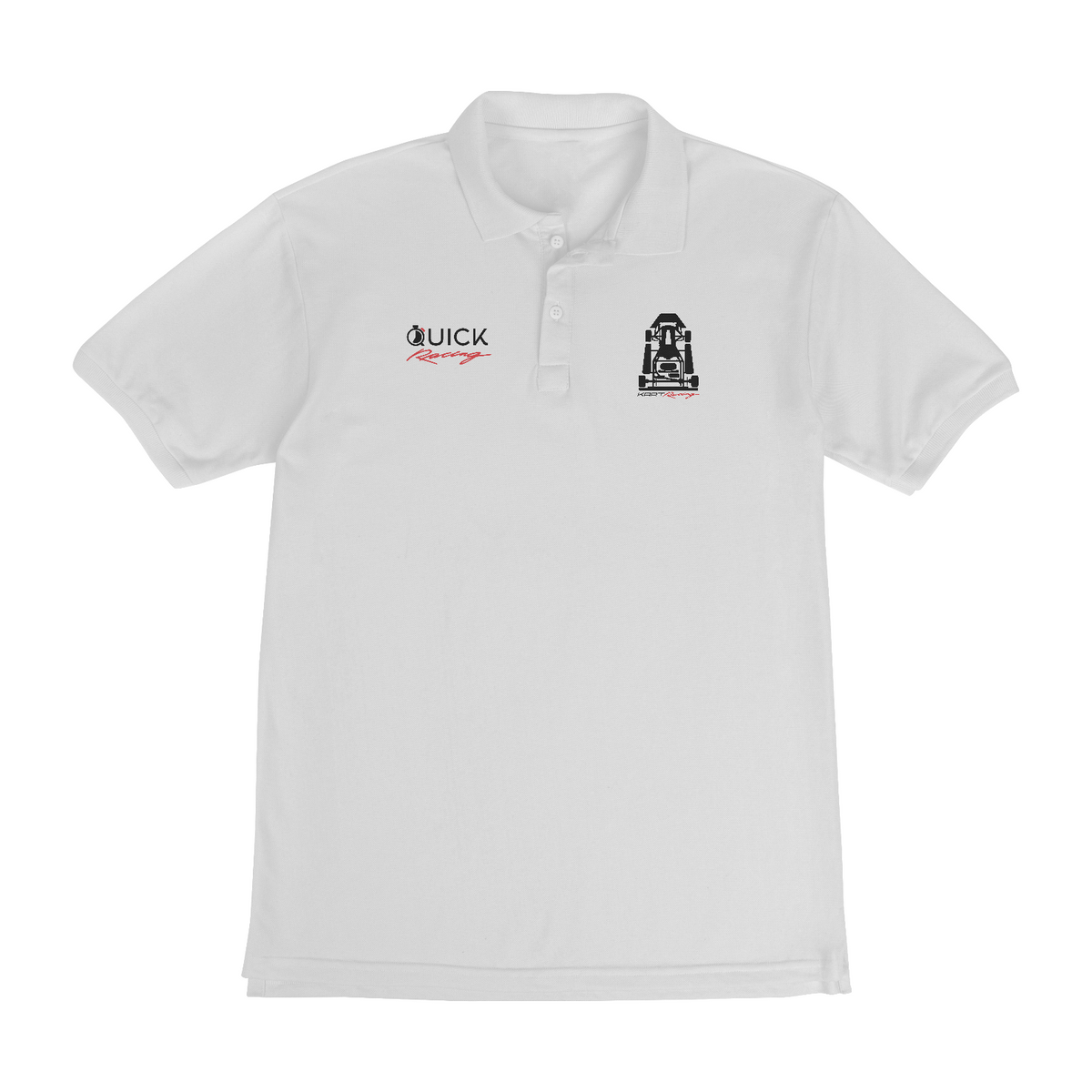 Nome do produto: Camisa Polo Quick Racing | Kart Racing II