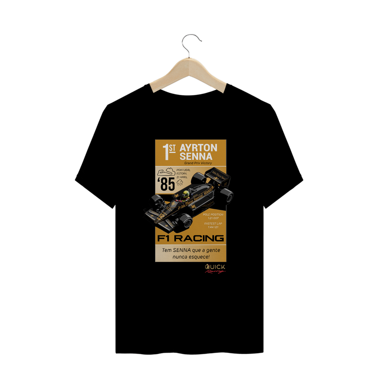 Nome do produto: T-Shirt Prime Quick Racing | Estoril 1985 