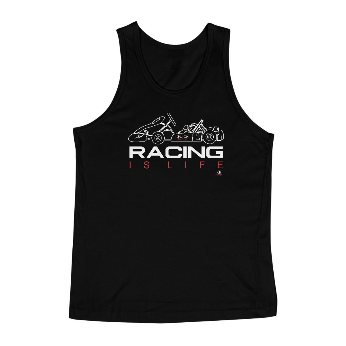 Nome do produto: Camiseta Classic Quick Racing | Kart is Life