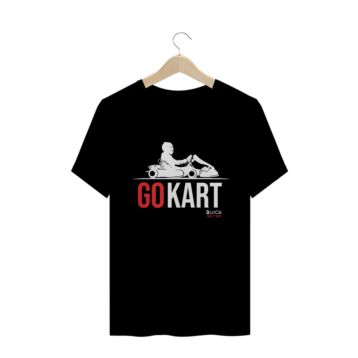 Nome do produto: T-Shirt Quality Quick Racing | Go Kart