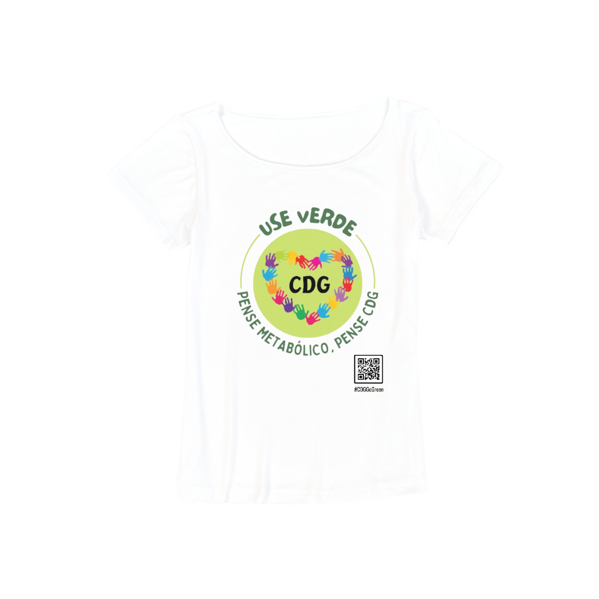 Nome do produto: Camiseta Feminina ViscoLycra Use Verde