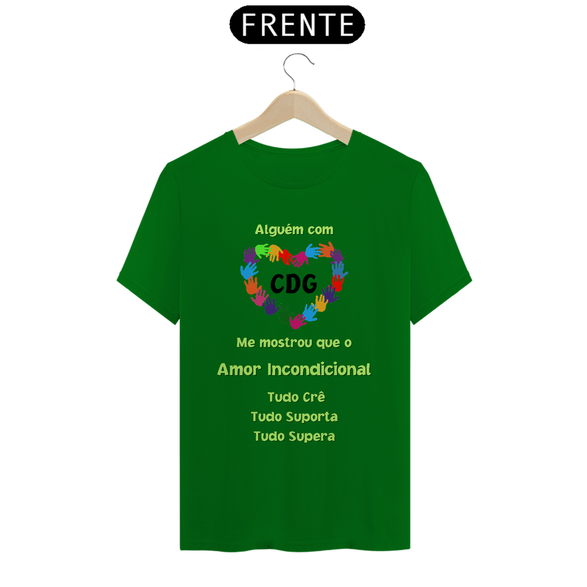 Nome do produto: Camiseta Amor Incondicional CDG 2024