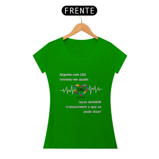 Camiseta Feminina Alguém - CDG 2024