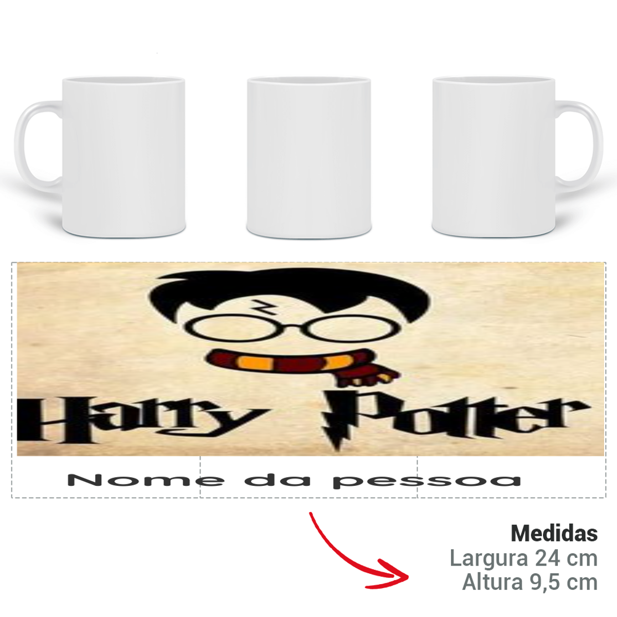 Nome do produtoCaneta Harry Potter