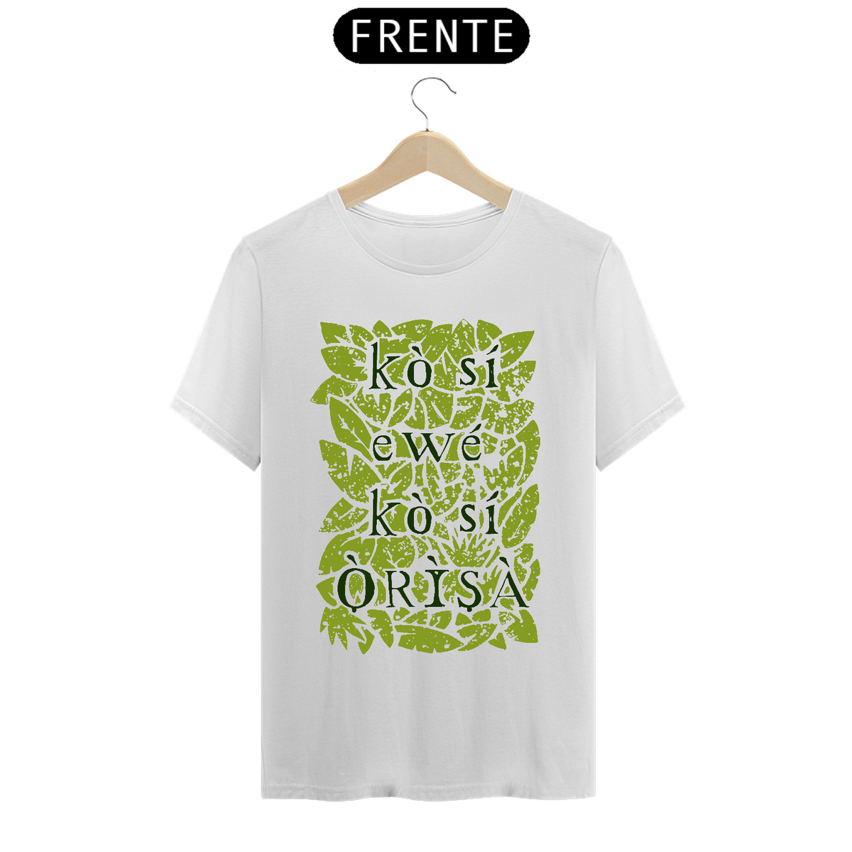 Nome do produto: Camiseta Ossain - Sem Folha, Sem Orixá