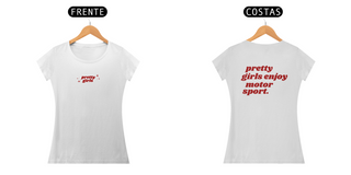 Nome do produtoPRETTY GIRLS ENJOY MOTORSPORT. 