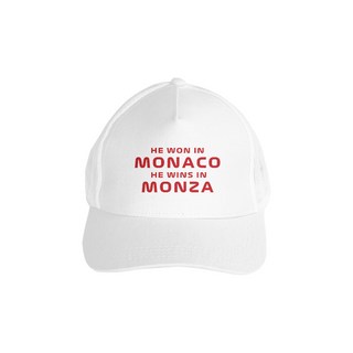 Nome do produtoHe Win in Monaco he wins in Monza - Charles