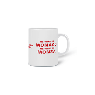 Nome do produtoHe won in Monaco he wins in Monza - Charles