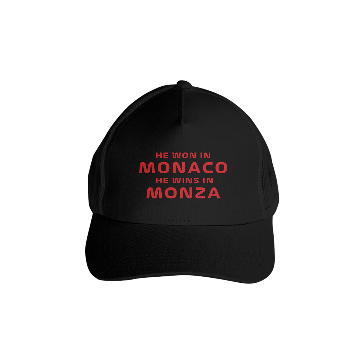 Nome do produto: He Win in Monaco he wins in Monza - Charles