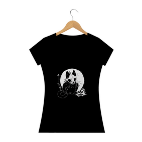 Camiseta gato caveira