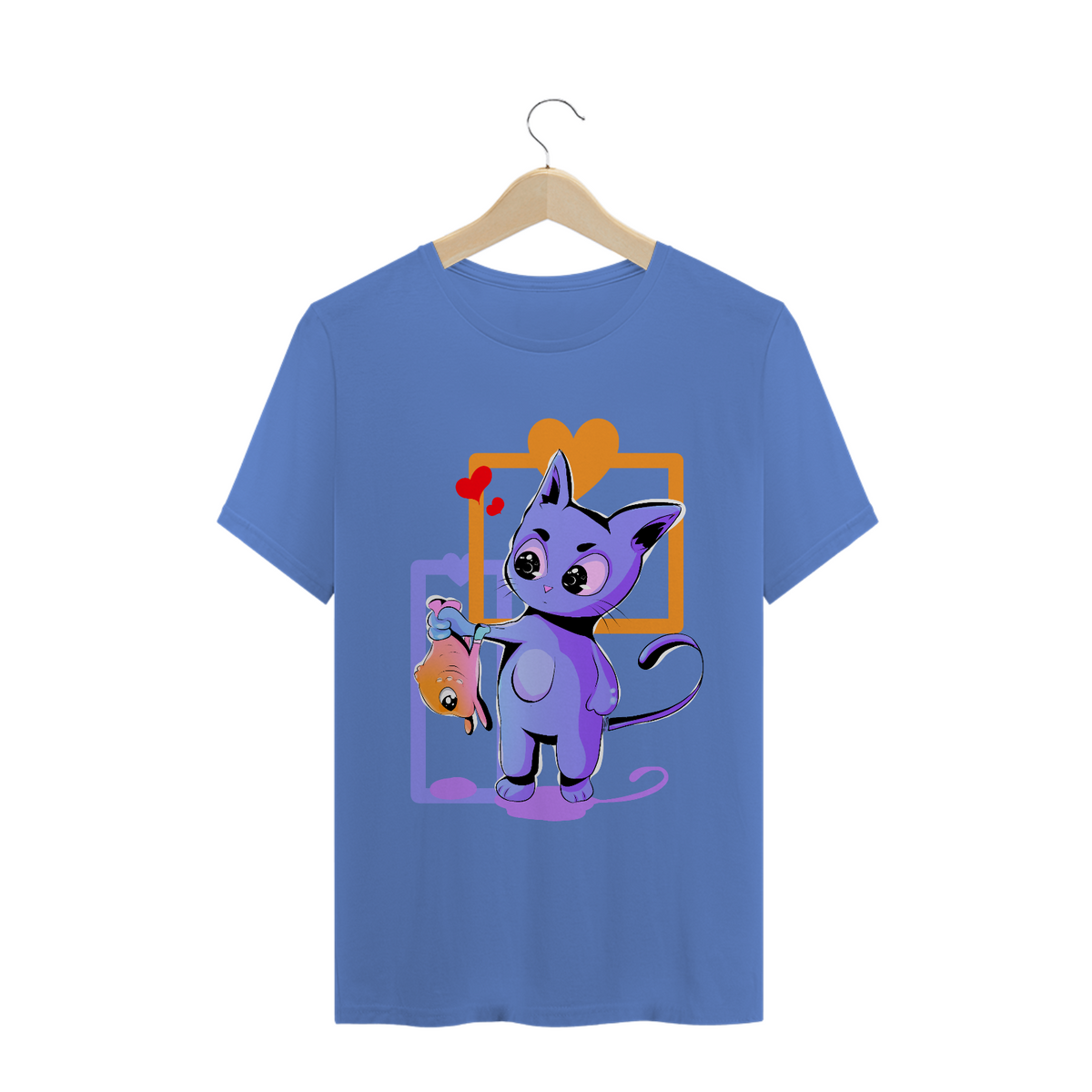 Nome do produto: Akasen_kun - T-shirt Estonada - Gumball and Darwin