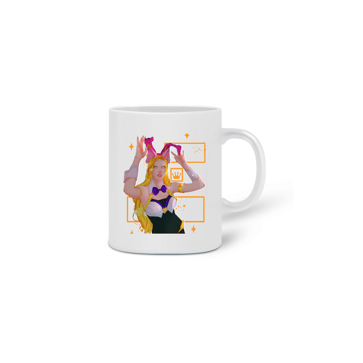 Nome do produto: Akasen_kun - Caneca - Akira Pipis Ahri (Lol)