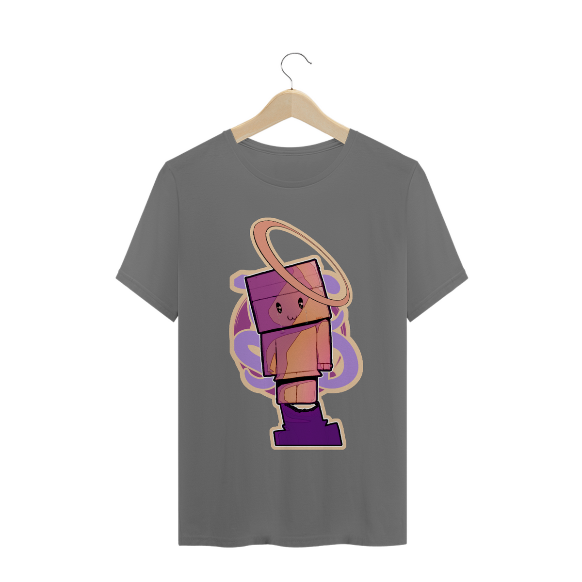 Nome do produto: Akasen_kun - T-shirt Estonada - The sad box