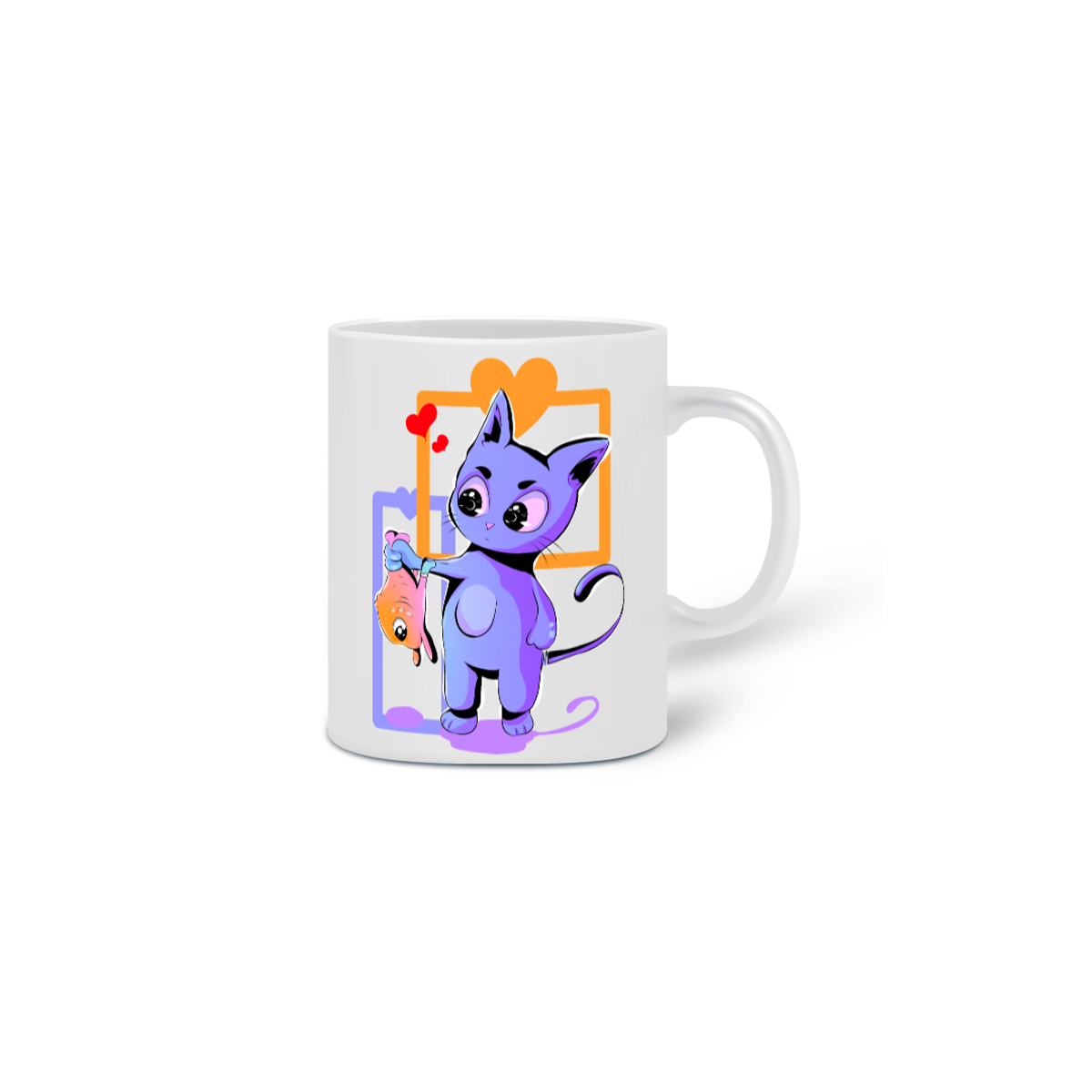 Nome do produto: Akasen_kun - Caneca - Gumball and Darwin