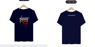 CAMISETA TENNISTA 'NEVER GIVE UP'
