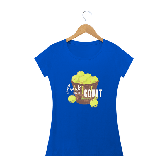 CAMISETA BABY LONG FRESH FROM THE COURT TENNISTA