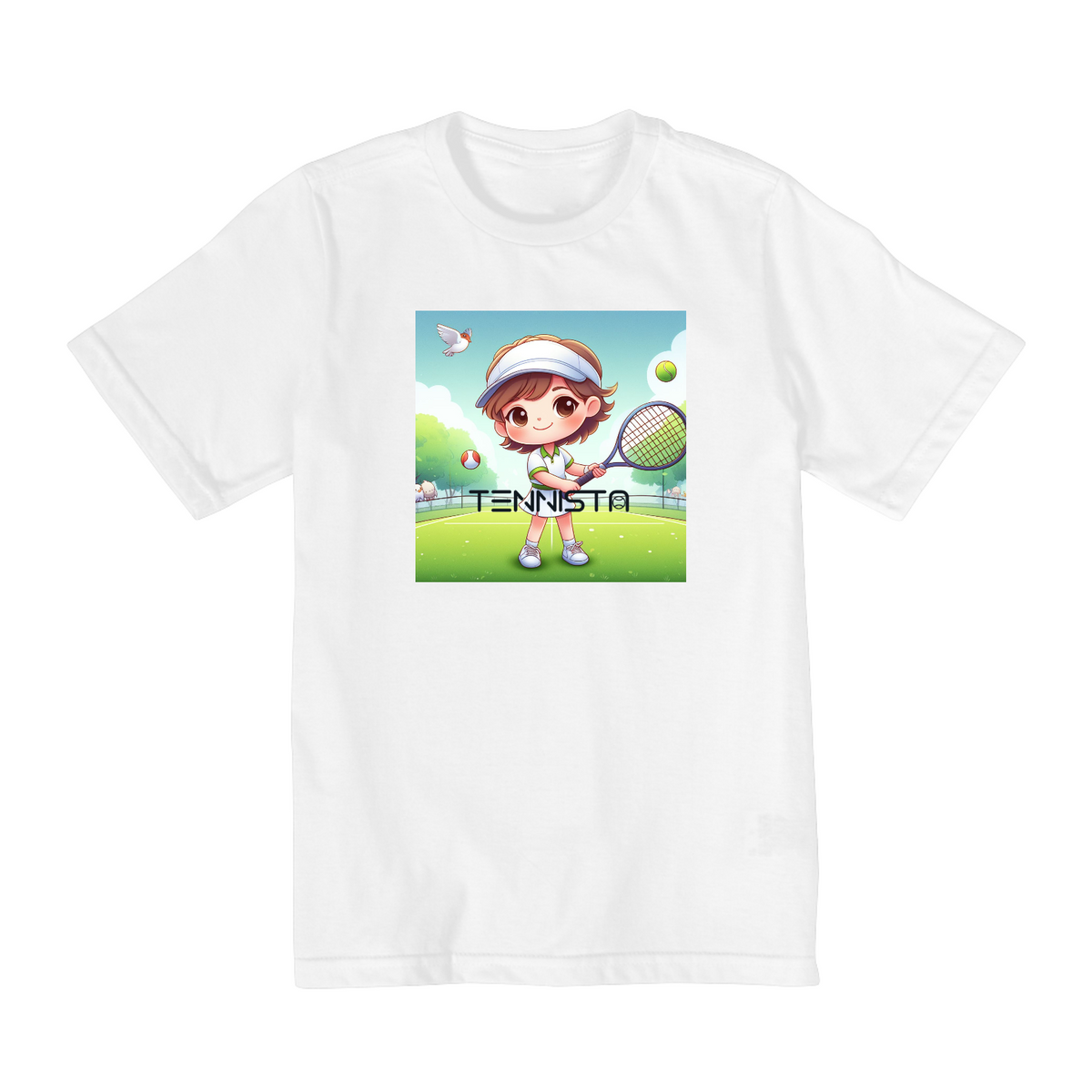 Nome do produto: CAMISETA TENNISTA MOMOCA KIDS 2/8 anos