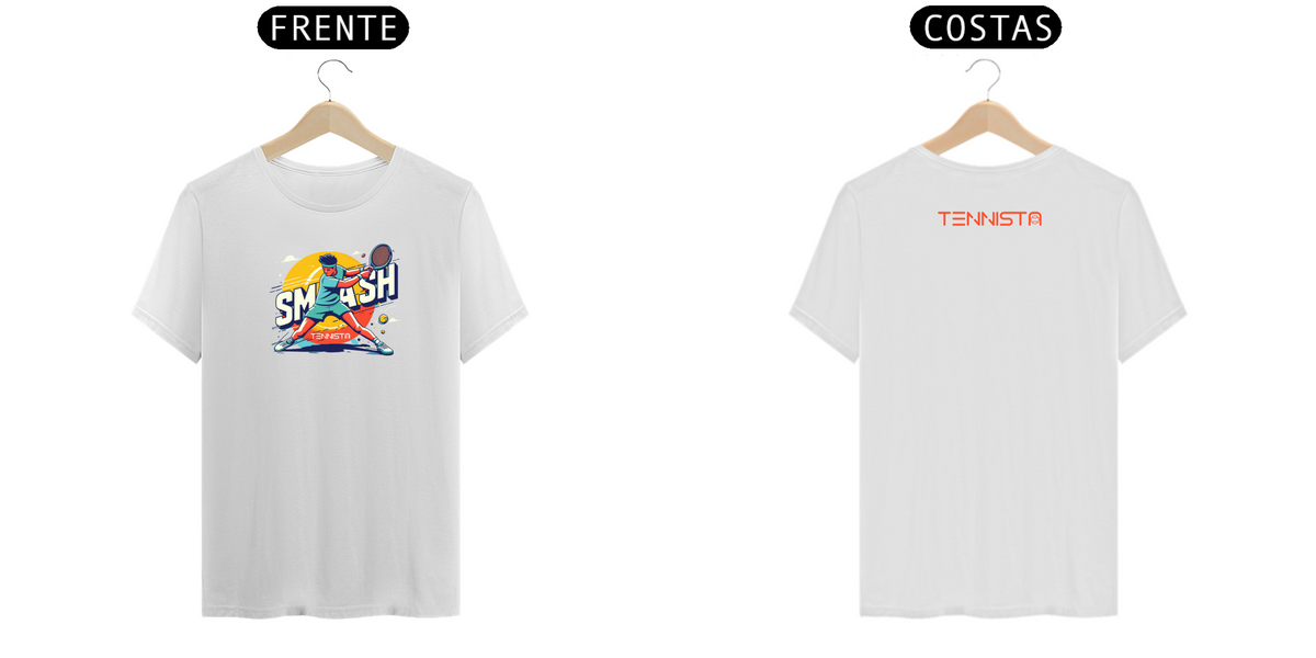 Nome do produto: CAMISETA TENNISTA \'S.M.A.S.H\'