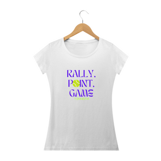 CAMISETA BABY LONG TENNISTA 'RALLY,POINT,GAME'