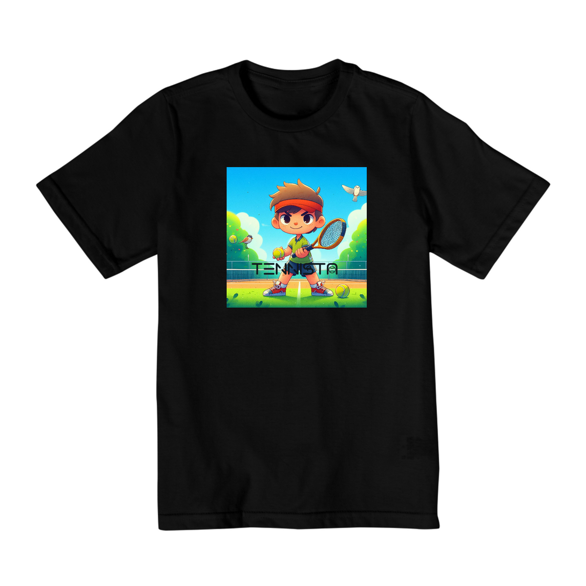 Nome do produto: CAMISETA TENNISTA VITINHO KIDS 2/8 anos