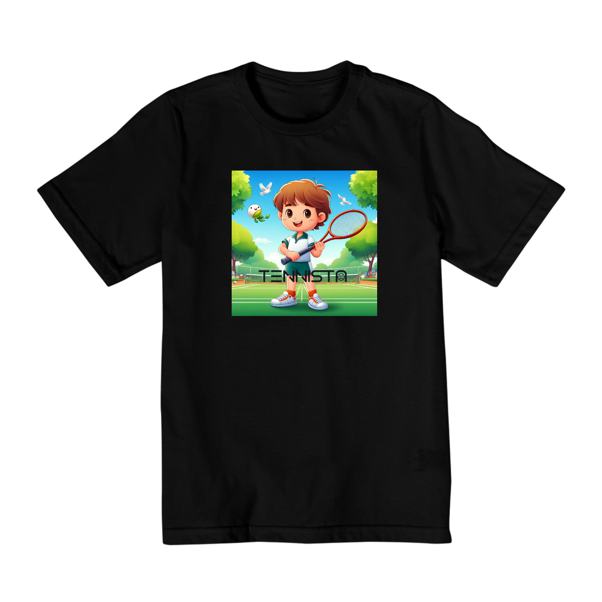 Nome do produto: CAMISETA TENNISTA JUQUINHA KIDS 2/8 anos