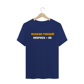 Nome do produtoCamiseta Mission Passed! Respect+