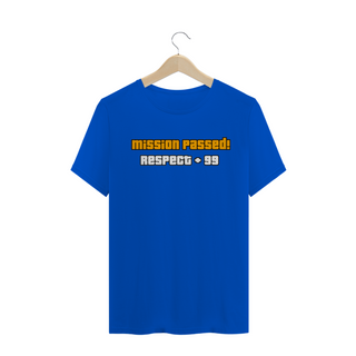 Nome do produtoCamiseta Mission Passed! Respect+