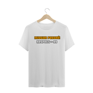 Nome do produtoCamiseta Mission Passed! Respect+