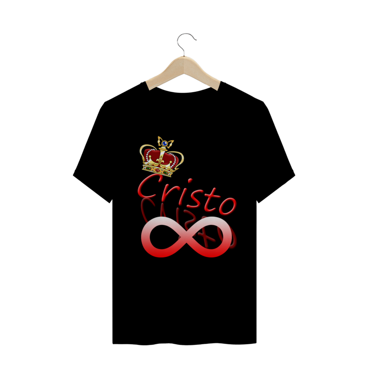 Nome do produto: Camiseta Cristo Rei eterno