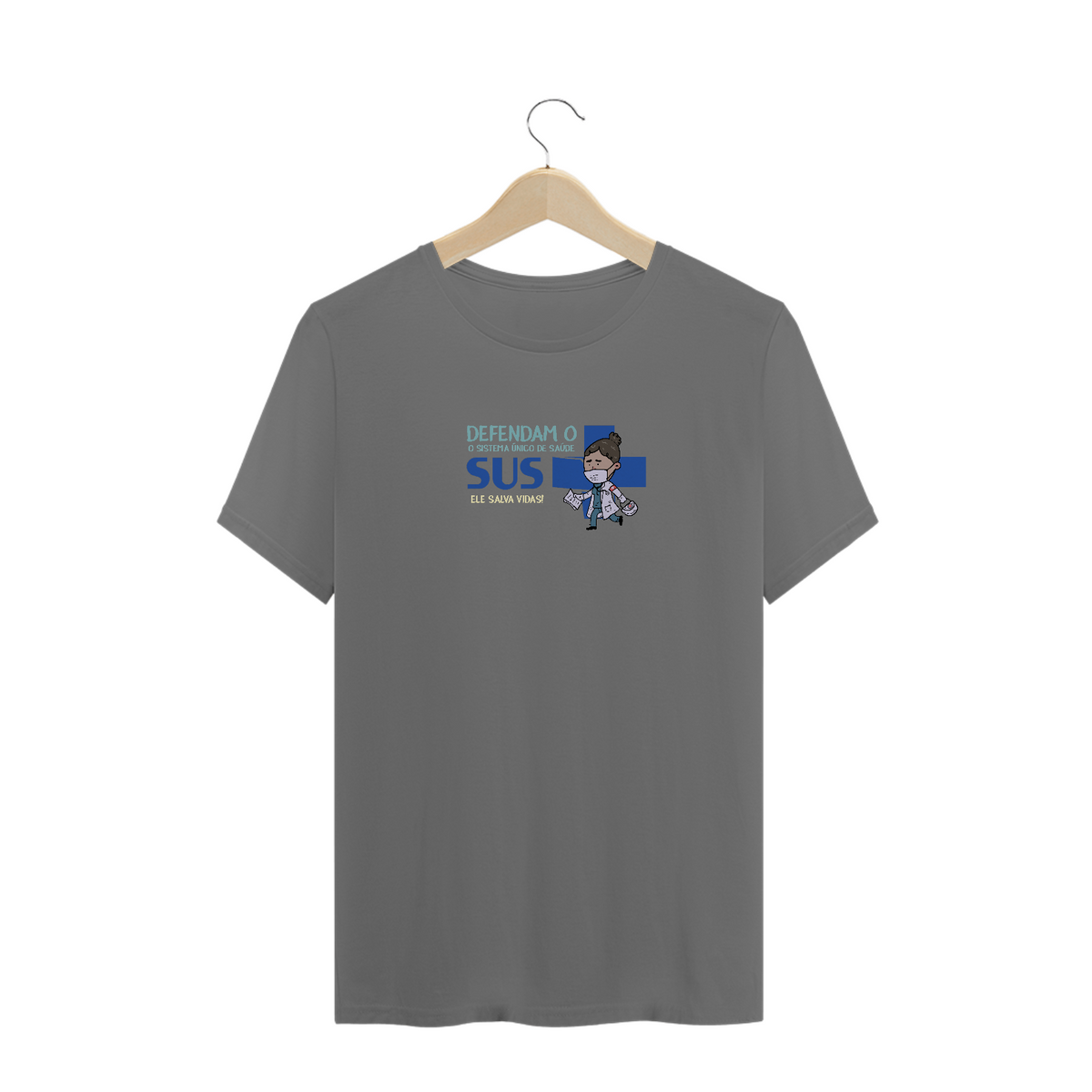 Nome do produto: Salvem o SUS! T-Shirt Estonada