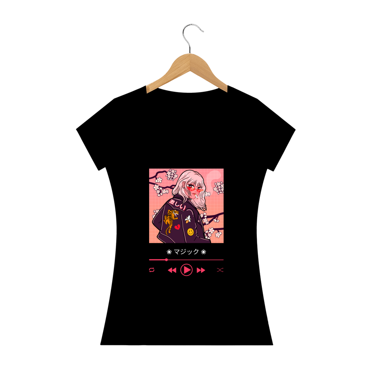 Nome do produtoCamiseta Arte Play Music Feminina