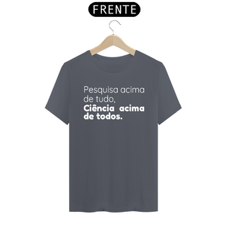 Nome do produtoT-shirt Tradicional Ciência