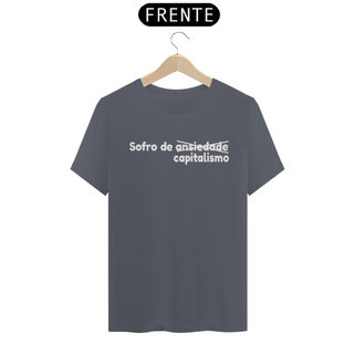 Nome do produtoT-shirt Tradicional Sofro de capitalismo