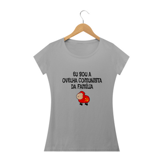 Nome do produtoT-shirt Baby Look Ovelha Comunista