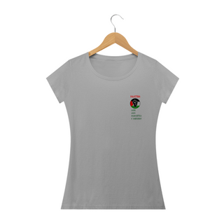 Nome do produtoT-shirt Baby Look Palestina Livre!