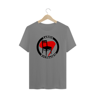 Nome do produtoT-shirt Plus Size Cadeira Antifascista