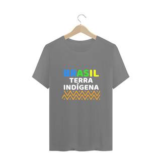 Nome do produtoT-shirt Plus Size BRASIL TERRA INDÍGENA