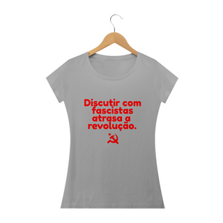 Nome do produtoT-shirt Baby Look Revolução.