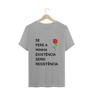 Nome do produtoT-shirt Tradicional Serei Resistência