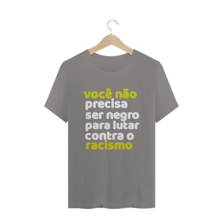 Nome do produtoT-shirt Masculina Antirracista 