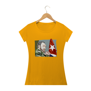 Nome do produtoT-shirt Baby Look Fidel Castro